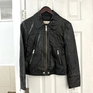 Frame leather jacket